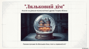 Презентація "Ляльковий дім". Аналіз соціально-психологічної драми Генріка Ібсена"
