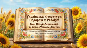 Іван Нечуй-Левицький «Микола Джеря» (скорочено). Коротко про письменника. Повість- хроніка «Микола Джеря».