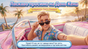 13 березня - День Кена