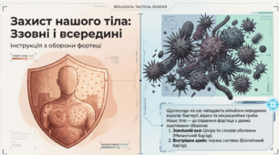 Захист нашого тіла ззовні і всередині