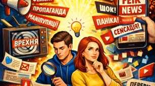 Критичне сприйняття та протидія маніпуляціям мас-медіа.