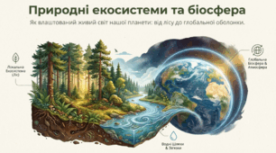 Природні екосистеми/Вивчаємо живу природу/6 клас