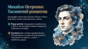 Михайло Петренко «Дивлюсь я на небо». Романтична пісенна лірика автора. Втілення мрій і поривань особистості в образній картині вірша. Засоби художньої виразності у творі.