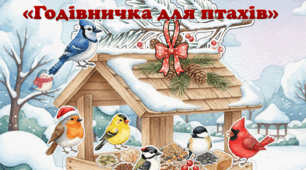 Аплікація "Годівничка для птахів"