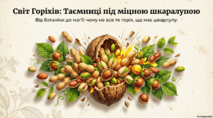 Світ горіхів: від ботаніки до цікавих фактів
