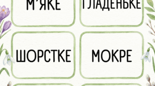 Дидактична гра «Весняні текстури»