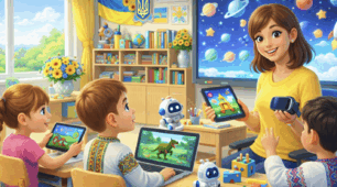 Стаття «Інтерактивний всесвіт уроку: трансформація навчання в початковій школі через гейміфікацію, цифрові симуляції та технології активного мислення молодших школярів»