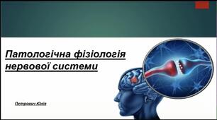 Презентація «Патологічна фізіологія нервової системи»