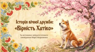 Марія Морозенко. «Вірність Хатіко». Коротко про життя і творчість письменниці. Тема дружби людини й тварини. Засоби змалювання їхніх взаємин в оповіданні. Послідовність подій у творі. Ідея гуманістичних цінностей.