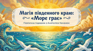 Анатолій Качан. «Море грає». Біографічна довідка про письменника. Мариністична лірика. Образний світ поезії «Море грає».