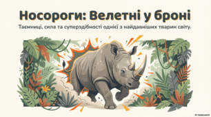 Носоріг: Величний Символ Сили та Виклики Виживання