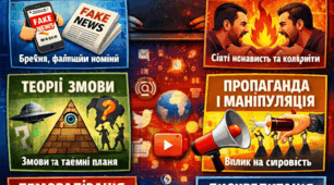Практичне заняття№ 5 "Які основні наративи завстосовуються в інформаційних війнах".