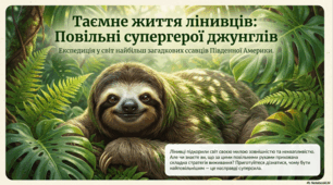 Таємниці та особливості життя лінивців