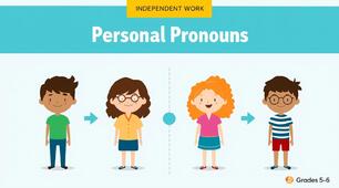 Самостійна робота Тема: Personal Pronouns