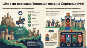 Етапи державотворення в Середні віки