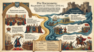 Річ Посполита наприкінці ХVІ — у ХVІІ ст.