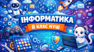 Тести з інформатики «Стиль цифрового образу» 8 клас. НУШ 