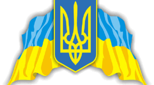 Пазл "Герб України на прапорі"