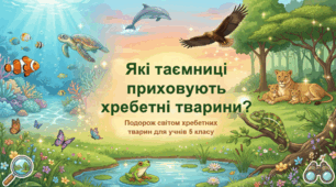 Презентація "Які таємниці приховують хребетні тварини