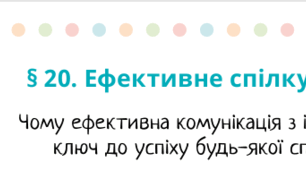 Тест "Ефективне спілкування"
