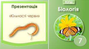 Презентація до теми: "Кільчасті черви". Біологія 7 клас НУШ