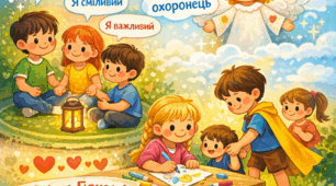 Конспект заняття «Я – гідна дитина. Урок доброти та відваги» для дітей дошкільного віку 3-6 років