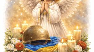 Аплікація до Дня пам'яті Героїв Небесної Сотні