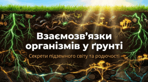 Які взаємозв’язки організмів  у ґрунті