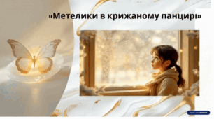 Оксана Радушинська «Метелики в крижаних панцирах»
