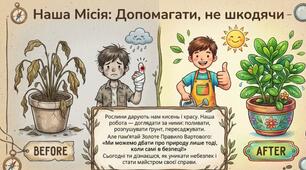 Правила безпечної праці під час вирощування рослин. Інструктаж з ОП.