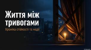 Презентація "Життя між тривогами" до 24 лютого - початку повномасштабного вторгнення Росії в Україну