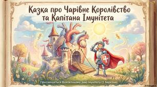 Казка про Чарівне Королівство та Капітана Імунітета