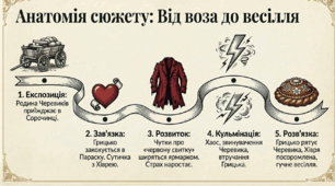 Микола Гоголь «Сорочинський ярмарок», аналіз повісті