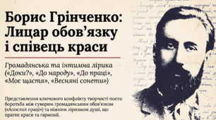 Презентація на тему: "Борис Грінченко. Громадянська та інтимна лірика («Доки?», «До народу», «До праці», «Моє щастя», «Весняні сонети»)"