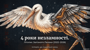 Презентація «Незламний Залізний Лелека: Символ стійкості та надії (до 4-ї річниці повномасштабного вторгнення)»