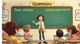 Test Past Simple & Past Progressive