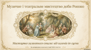 Презентація "Вишуканий світ  музики рококо"