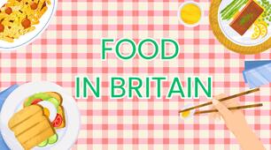Урок англійської мови "Food in Britain".  Їжа в Британії.