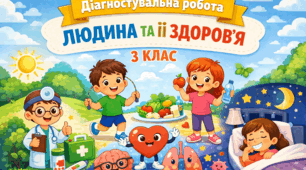 Діагностувальна робота  «Людина та її здоров’я»
