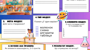 Шаблон універсальний "Паспорт моделі"