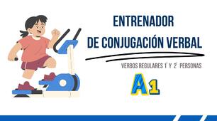 Entrenador  de conjugación verbal