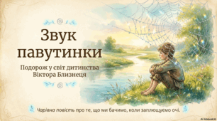 Презентація до твору Віктора Близнеця «Звук павутинки»