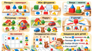 🎲 Дидактична гра «Знайди місце»