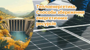 Теплоенергетика. Способи збереження енергетичних ресурсів