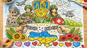 💙💛✨ Мегарозмальовка «Незламна Україна» до 4-ї річниці війни ! ✨💛💙