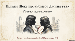 Презентація "Вільєм Шекспір "Ромео і  Джульєтта". Гімн  чистому  коханню