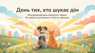 Міжнародний день бродячих тварин: місія, захист та допомога власників