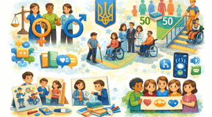 Гендерна рівність та гендерний паритет. Безбар’єрність та універсальний дизайн.