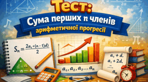Сума перших п членів арифметичної прогресії