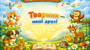 Музичне заняття "Тварини - наші друзі"